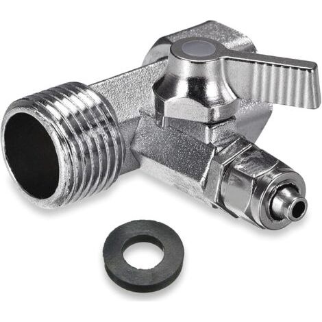 T-stück-adapter 3/8 X 3/8 X 1/4 Für Gartenhahn, Gartenschlauchanschluss Mit Gummiring Für Doppelanschluss.