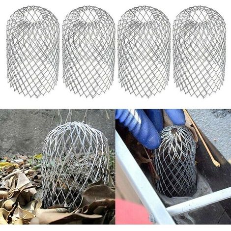6 Stück Dachrinnenfilter Aus Aluminium, Gitter-dachrinnenschutz, Metall-dachrinnenschutz, Blätterschutz Für Haus, Vordach, Graben, Abfluss - Liaiki