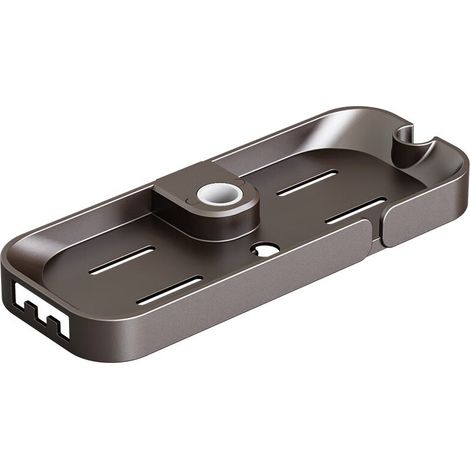 Duschregal Ohne Bohren, Duschseifenschale, Ablage Für Duschstangen Von 18 Bis 25 Mm Mit Unsichtbarem Haken, Integriertes Design, Wassergalvanisierungsverfahren