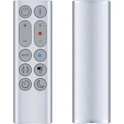 Ersatzfernbedienung Für Dyson Pure Hot + Cool Heizlüfter/luftreiniger Hp04 Hp05 Hp06 Hp09 Hp4a (farbe: Silber)
