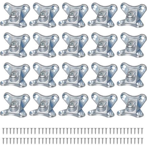 2er-pack Kleine, Abnehmbare Winkelverbinder Aus Zinklegierung, Schmetterlings-winkelcode, Robuste Installation, Einfache Montage, Rechtwinklige Metallwinkel, Möbelbeschläge