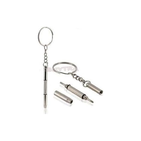2016 Neues Handwerkzeug, Einzelhandel, Sonnenbrillenförmige Uhr 3-in-1 Schraubendreher-reparaturset Mit Schlüsselanhänger-werkzeugen, Heißer Verkauf