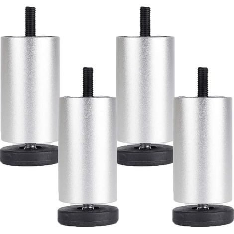 Verstellbare Metallmöbelfüße, Runde Ersatz-möbelheber Für Sofas, Schreibtische, Betten, Schränke, 4 Stück