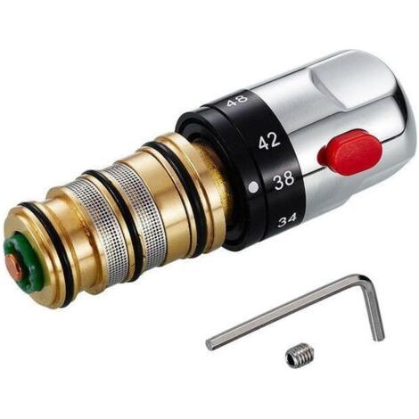 Reparaturset Für Messingarmaturen Mit Thermostatischer Kartusche Für Badewanne Und Dusche Sowie Temperatur-einstellgriff