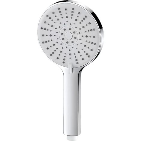 Hochdruck-duschkopf Mit 12 Cm Und 5 Modi, Kalkhemmender Universeller Duschkopf, Handbrause Für Badezimmer Kompatibel Mit Standard-duschschlauch Und Flexiblem Schlauch