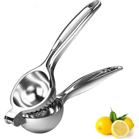 Presse Citron Manuel Presse Citron Handpresse Für Orangen- Und Zitronensaft Aus Edelstahl, Hochwertige Metall-fruchtpresse In Robuster Ausführung