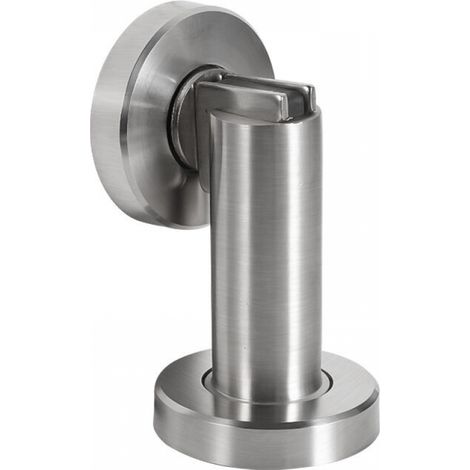 Magnetische Türstopper Aus Edelstahl - Türstopper Mit Montagezubehör Für Boden Und Wand, 2 Zoll Durchmesser, 3,25 Zoll Höhe
