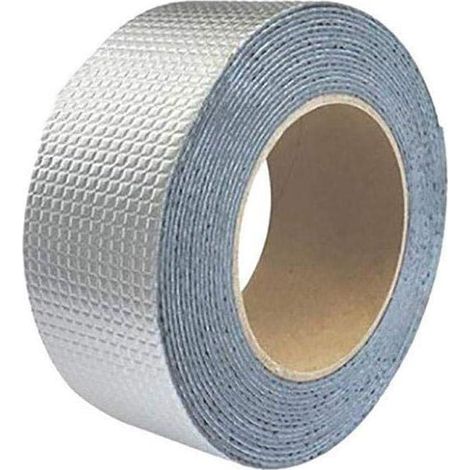 Butylband, 5 Cm X 1,0 Mm X 5 M Klebeband Zur Abdichtung Von Wasserlecks An Rohren, Dächern Und Blechen, Unzerreißbares Industrielles Aluminium-klebeband, Notfall-reparaturband Für Wohnmobile, Dachrinn