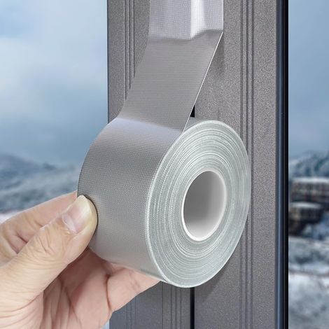 Silbernes Dichtungsband Für Fenster, Isolierende Folie Gegen Zugluft, 5 Cm X 20 M