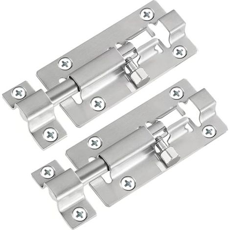 Set Aus 2 Riegeln Mit Zylindrischem Bolzen, Schieberiegel 7,