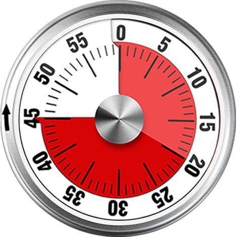 Magnetischer Mechanischer Küchentimer – Visueller 60-minuten-countdown Mit Tonalarm Für Kinder Und Erwachsene, Ideal Zum Kochen, Dämpfen Und Grillen
