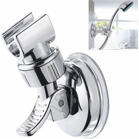 Duschhalter Mit Saugnapf, Verstellbarer Duschhalter Mit Saugnapf, Duschhalter Ohne Bohren, Universeller Wandhalter Für Duschkopf