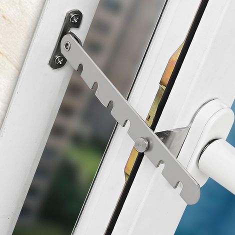 Fensterbegrenzer, Fenster-windhaken, Einstellbares Fenstersicherheitsriegel, Sicherheitsbegrenzer Für Fenster