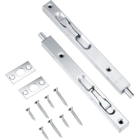 2 Stück Versteckter Türriegel, Sicherheitsbolzen, Schieberiegel Für Hebelgriffe, Verdeckte Türschlösser Und Riegel