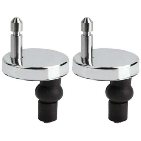 2er-pack Universelle Toilettensitzbefestigungen, Toilettensitzscharniere, Toilettenklappdeckel-befestigungen, Ersatz-toilettensitzbefestigungen, Mumu Toilettensitzbefestigungen