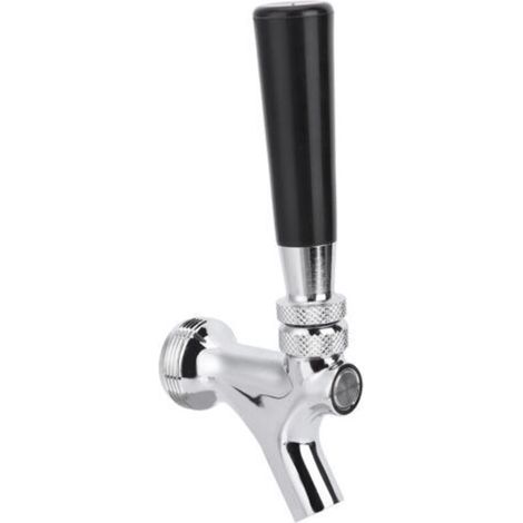 Edelstahl-bierhahn Mit Ergonomischem Griff – Ein Praktisches Zubehör Für Das Hausbrauen, Leicht Zu Reinigen Und Langlebig.