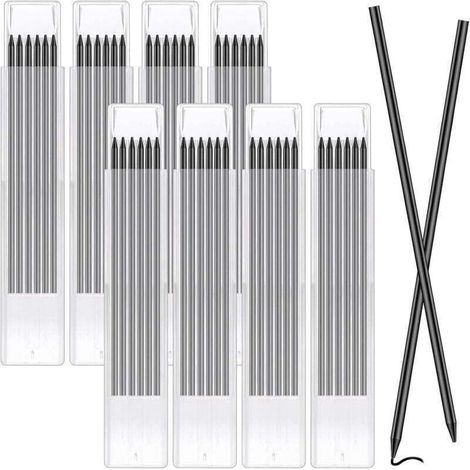 48 Stück Minen Für Zimmermannsbleistift, 2,8 Mm, Ersatzminen Für Robuste Zimmermannsbleistifte, Wasserfeste Bleistiftminen-ersatz Für Holzarbeiten Und Bau