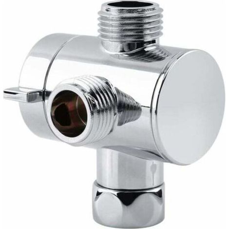 Mehrfunktionaler 3-wege-duschhahn (mit Umschalter), Duscharm, Duschkopfadapter, Ersatzteile Für T-stück-anschluss G1/2" Für Ephé-küchenspülen