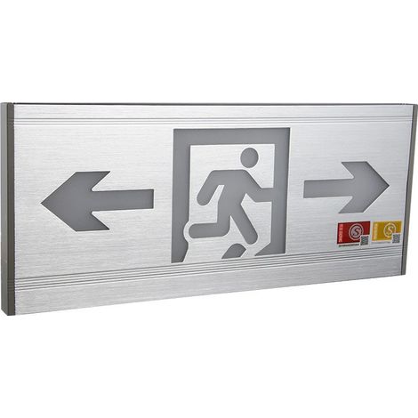 Notbeleuchtung Aus Aluminiumlegierung, Großhandel, Sicherheitsausgangsleuchten, Evakuierungsschilder, Notleuchten