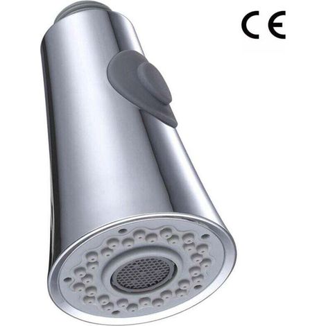 Küchenarmatur-duschkopf 2 Strahlarten, Ersatz-kopfbrause Für Wasserhahn, Duschkopf Zum Austausch Für Küchenmischer, Beschichtung, G1/2"/61001