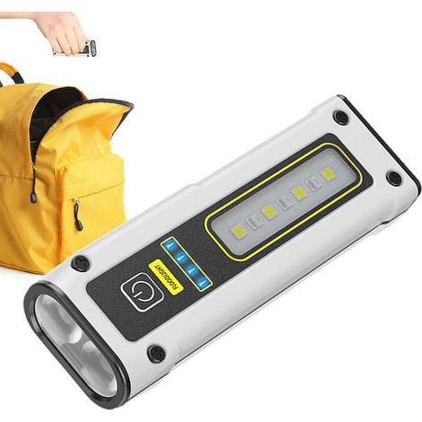 Mini-taschenlampe, Wasserdichte Leistungsstarke Taschenlampe – Usb-aufladbare Taschenlampe, Taschenlicht Für Camping, Wandern