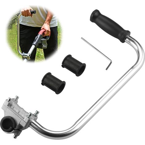 Ergonomischer Rasenmähergriff, Griffverlängerung Mit Halteklammer, Langlebig, Einfach Zu Installieren, Einfach Zu Verwenden