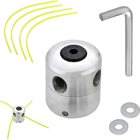Universeller Aluminium-trimmerkopf, Ersatz-nylonfaden-spule, Rasenmäher-zubehör
