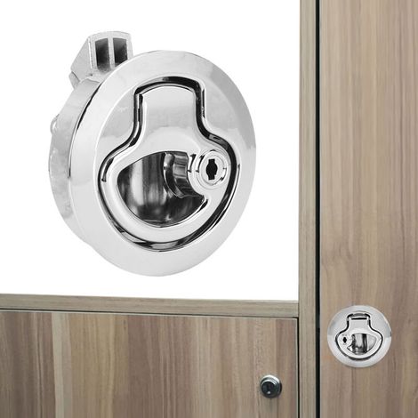 Loquet Marin Bootsluk-verriegelung, Korrosionsbeständiges Rv-sicherheitsschloss Mit Schlüsseln