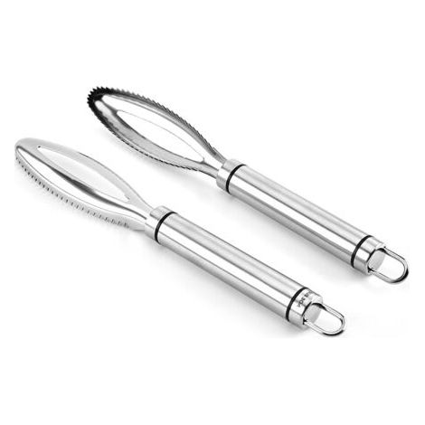 Edelstahl-fischschuppenentferner, 2 Stück