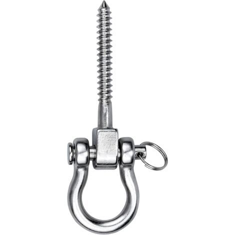 Robuste Deckenhaken Aus Edelstahl, Tragfähig Bis 220 Kg, Für Hängematten.