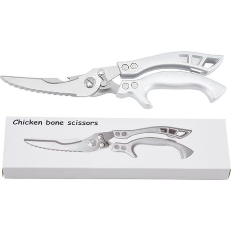 Professionelle Küchenscheren Aus Edelstahl - Küchen- Und Geflügelscheren - Ideal Für Knochen, Truthahn, Fleisch, Fisch Und Gemüse