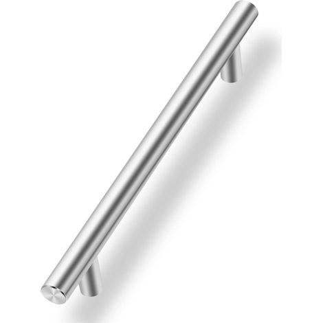 10er Set Küchenschrankgriffe, Türgriff Küche Aus Edelstahl Schubladengriff Mit Lochabstand 160mm Küchentürgriff Türgriff Küche, Gebürstete Oberfläche
