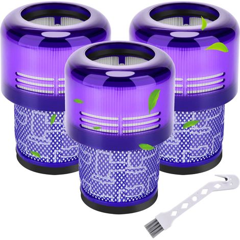 Filter Für Dyson V11, 3er-pack Ersatzfilter Für Dyson Staubsauger V11, V15, Sv14, Sv17, Sv22, Detect Animal, Absolute Extra Pro Und Torque Drive Motorhead, Ersetzt Die Referenz Dy-970013-02