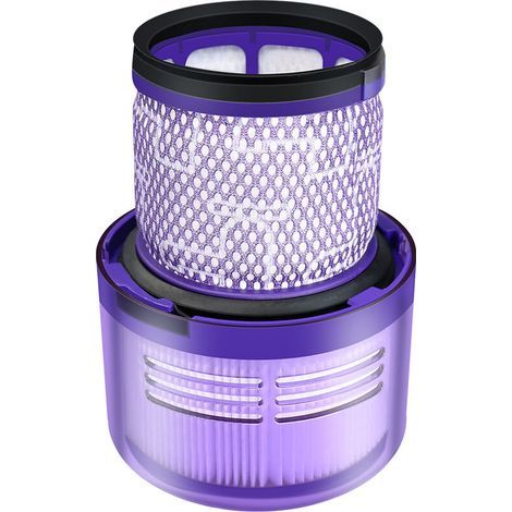 Aryavos Filter Für Dyson V11 V15 Sv14 Sv17 Sv22, Ersatzfilter Für Staubsauger Absolute Total Clean Extra Pro Animal Torque Drive Detect, Ersetzt Dy-970013-02 & 97001302, Lila