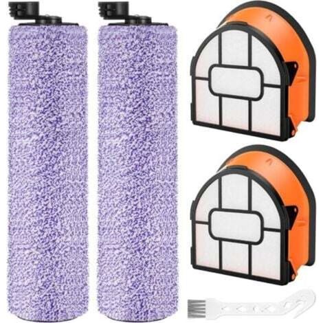 Ein Set Staubsaugerzubehör, Shark-bodendüsenbürsten-zubehör, Geeignet Für Staubsauger-zubehör Aw201 Wd201 Wd101 Wd100 (2 Rollenbürsten + 2 Filter + 1 Reinigungsbürste)