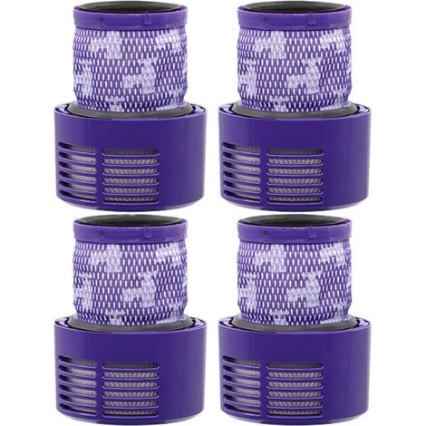 Hepa-filter Für Kabellose Zyklon-staubsauger. Kompatibel Mit Dyson V10 Sv12. Hochdichter, Waschbarer Hepa-ersatzfilter - 4er-pack