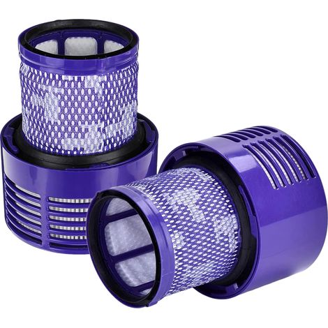 Staubsaugerfilter Für Dyson V10 Sv12, Lila, 87109 Mm, Cyclone-serie, 2er-pack, Waschbare Und Wiederverwendbare Ersatzteile.