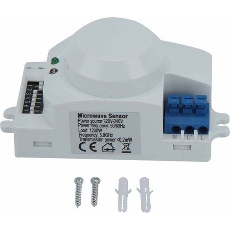 360-grad-mikrowellen-radarsensor Bewegungsmelder Intelligenter Lichtschalter 220v-240vac Sk600