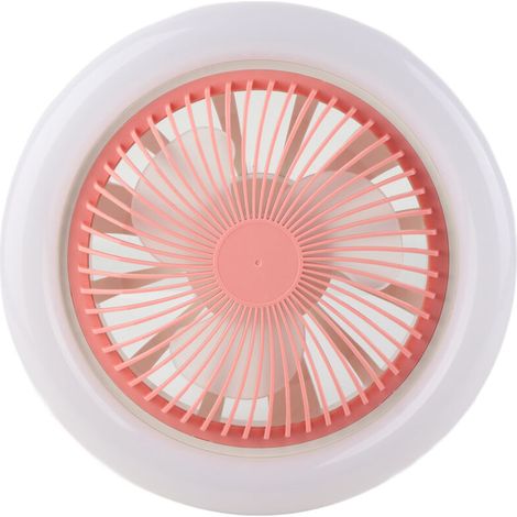 Kleine E27 30w Led-deckenventilatorlampe, Leise Und Einstellbar, Für Kinderzimmer Und Schlafzimmer, 85‑265v