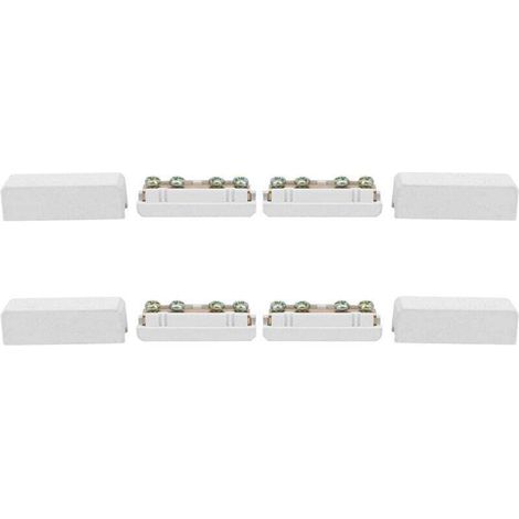 4 Stück I 16-polige Schraubklemmen Für Kabel Bis 16 Mm², Isolierte Schraubklemmenleisten, Kabelverbinder Für Elektrische Leitungen Von 2,5 Mm² Bis 16 Mm²