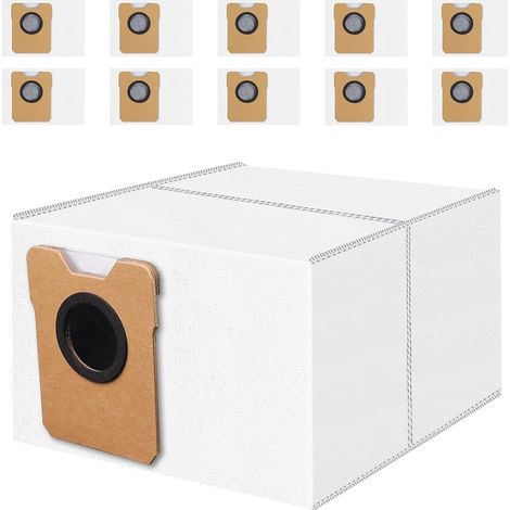 10er-pack Staubbeutel Kompatibel Mit Eufy Omni C20 Und C10 Saugrobotern, 4-lagige Einweg-ersatzstaubbeutel Für C20