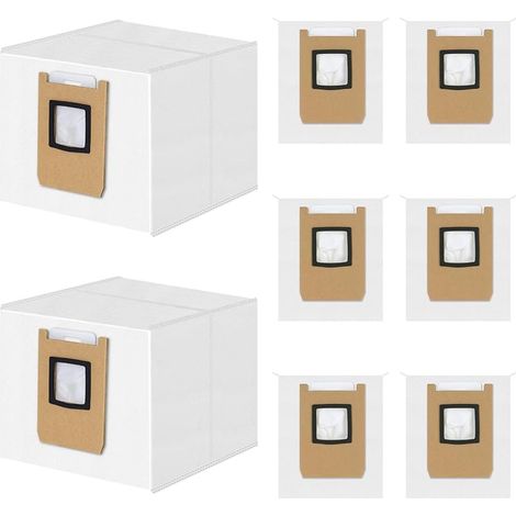 8 Staubbeutel Kompatibel Mit Eufy E25 Omni/e28 Omni/c28 Omni Saugroboter, 4-lagiger Einweg-staubbeutel E25