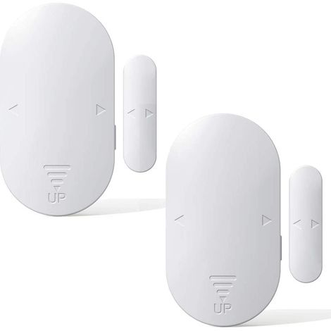 Sicherheitsalarm Für Türen Und Fenster, 2er-set, 130 Db Diebstahlschutzalarm, 5 Betriebsmodi, Magnetsensor, Beidseitige Montage, Diebstahlschutz-sicherheitsalarm