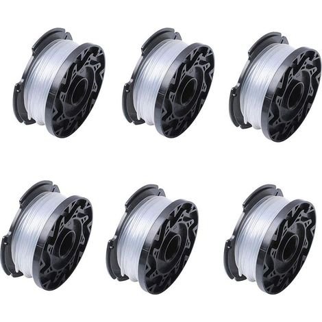 Zubehör Für Rasentrimmer - Trimmerkopf A6481 A6485 Für Black Decker Rasentrimmer, 6er-pack