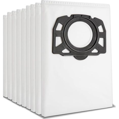 10x Wiederverwendbare Staubsaugerbeutel Für Kärcher Wd2 Wd3 Kwd 1-3 Se 4001 – Reißfestes Vliesfilter – Kompatibel Mit Wd 3.200 Se 4002