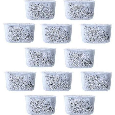 12 Stück Ersatz-wasserfilter Aus Aktivkohle, Vliesfilter Für Kaffeemaschinen