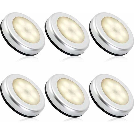 Bewegungsmelder-innenleuchte, Led-bewegungsmelder-lampe Mit Batterien Für Treppen, Led-beleuchtung Für Schränke, Kleiderschränke, Flure Und Kinderzimmer, Automatisches Ein-/ausschalten, 3m-klebestreif
