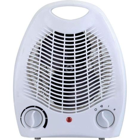 Elektrische Zusatzheizung 2000w Ideal Für Badezimmer Funktion Heizen Und Lüfter Heizlüfter Temperaturregler Griff Für Einfachen Transport