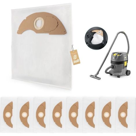 8 Staubbeutel Für Karcher Nt 22/1 Ersatz-staubbeutel Staubsauger Zubehör