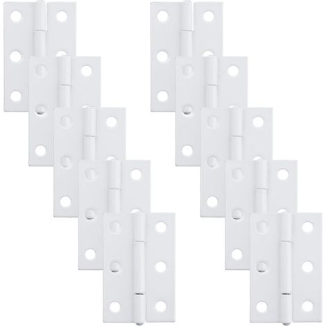 Möbelscharniere Aus Eisen Und Holz, 5,1 Cm X 3,4 Cm, 10er-pack